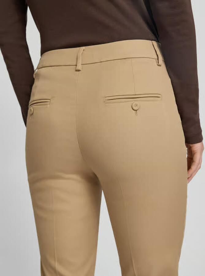 Weekend Max Mara Slim fit broek van katoenmix model 'VITE' - Foto 2