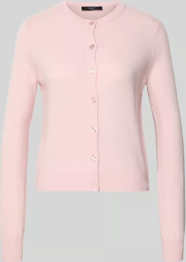 Weekend Max Mara Slim fit gebreid jack van een mix van wol en kasjmier model 'NEBBIA'