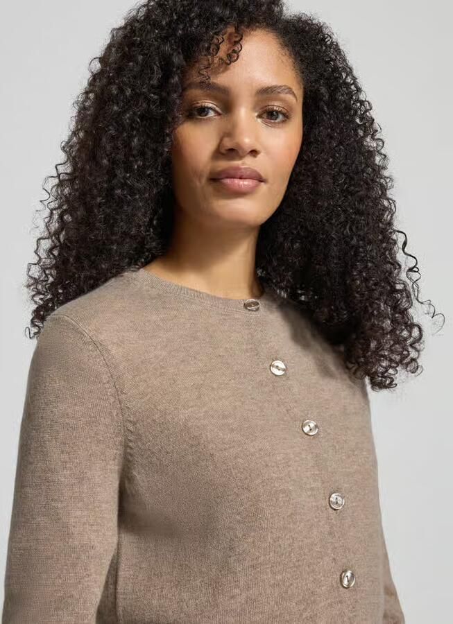 Weekend Max Mara Slim fit gebreid jack van een mix van wol en kasjmier model 'NEBBIA' - Foto 2