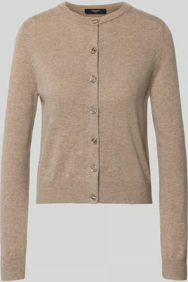 Weekend Max Mara Slim fit gebreid jack van een mix van wol en kasjmier model 'NEBBIA'