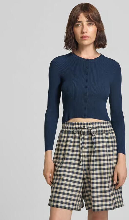 Weekend Max Mara slim fit gebreid jack van viscosemix model 'WKDTENNIS' - Foto 2