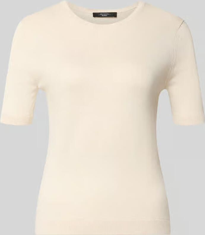 Weekend Max Mara Slim fit gebreide pullover van een mix van zijde en katoen model 'GABARRA'
