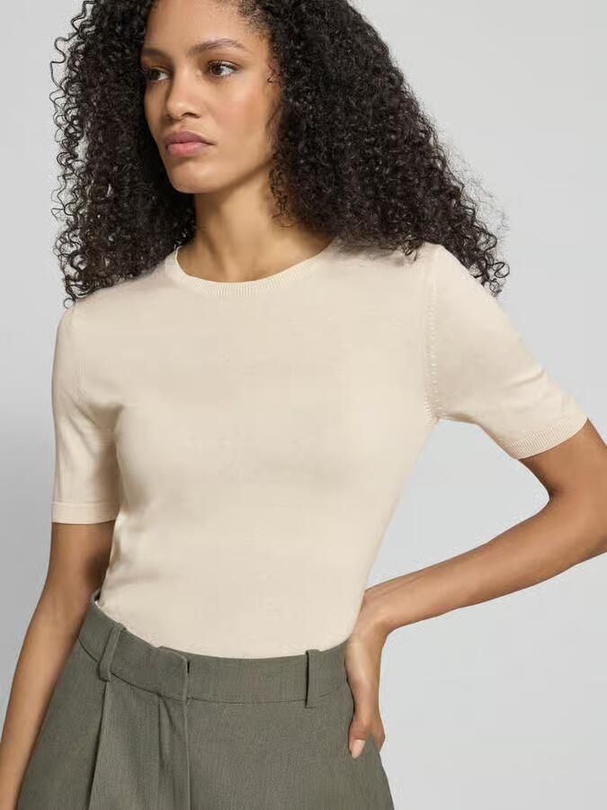 Weekend Max Mara Slim fit gebreide pullover van een mix van zijde en katoen model 'GABARRA' - Foto 2