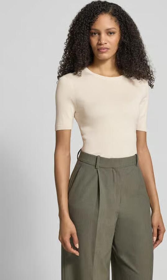 Weekend Max Mara Slim fit gebreide pullover van een mix van zijde en katoen model 'GABARRA' - Foto 4