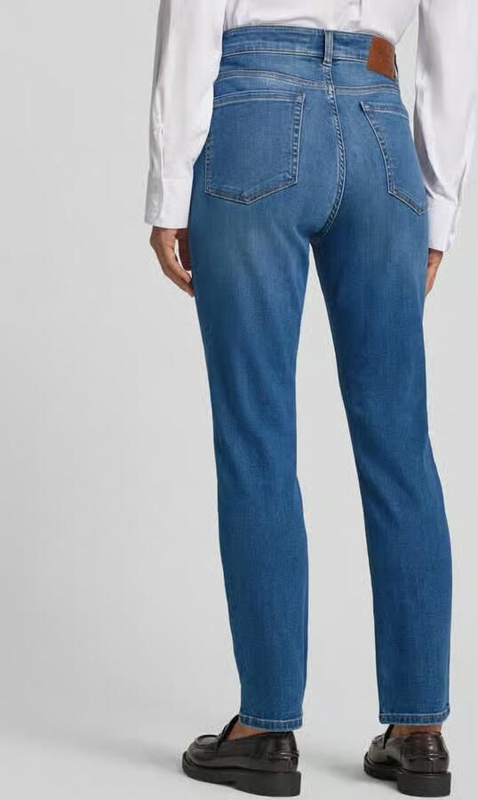 Weekend Max Mara slim fit jeans van katoenmix model 'LANA' - Foto 3