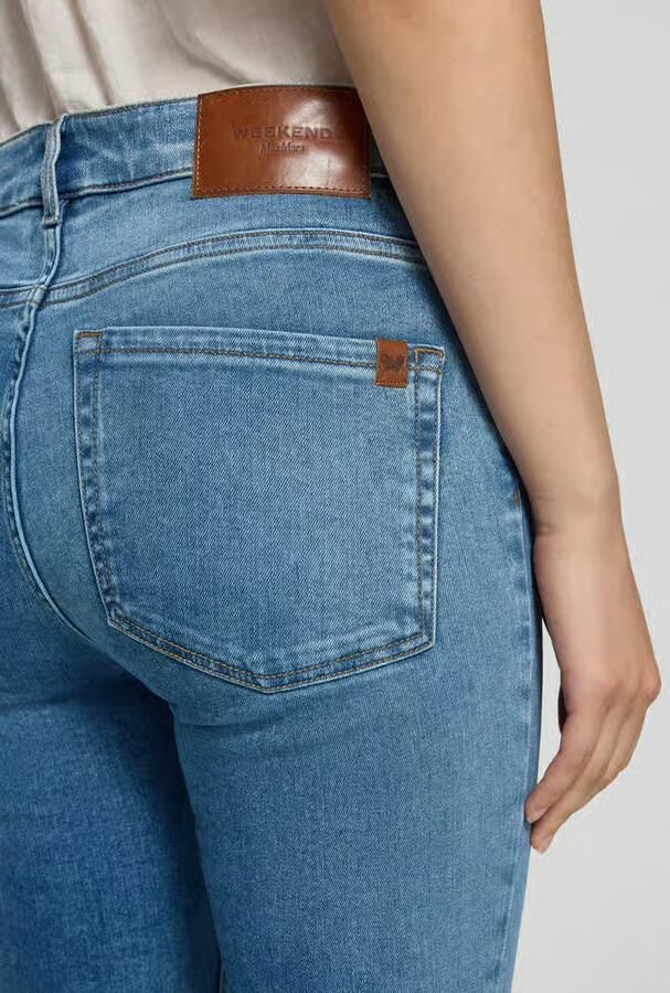 Weekend Max Mara slim fit jeans van katoenmix model 'RAPALLO'