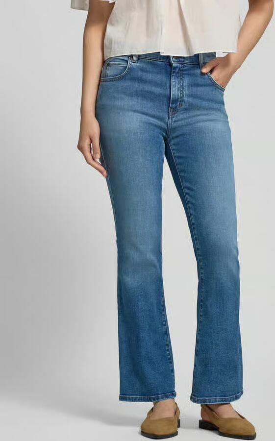 Weekend Max Mara slim fit jeans van katoenmix model 'RAPALLO' - Foto 3