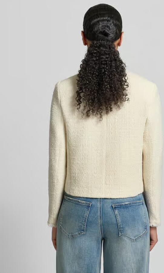 Weekend Max Mara Slim fit korte blazer van scheerwolmix model 'AGAMI' - Foto 3