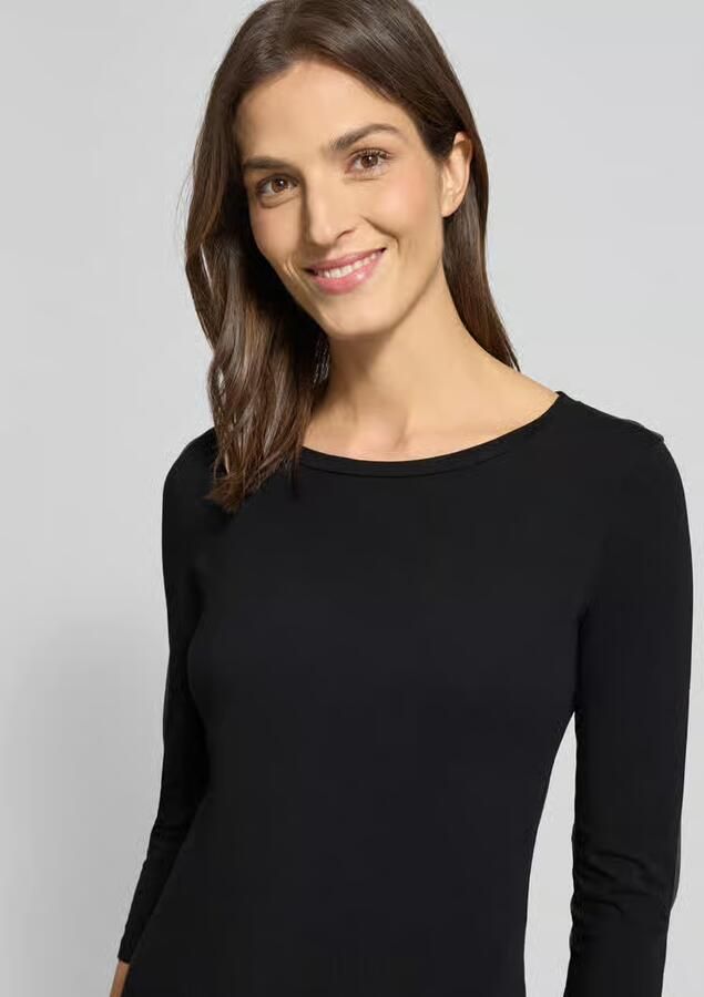 Weekend Max Mara Slim fit shirt met 3 4-mouwen van katoenmix model 'MULTIA' - Foto 2
