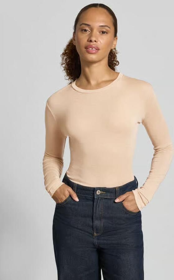Weekend Max Mara Slim fit shirt met lange mouwen van mix van wol en zijde model 'PATTO' - Foto 2