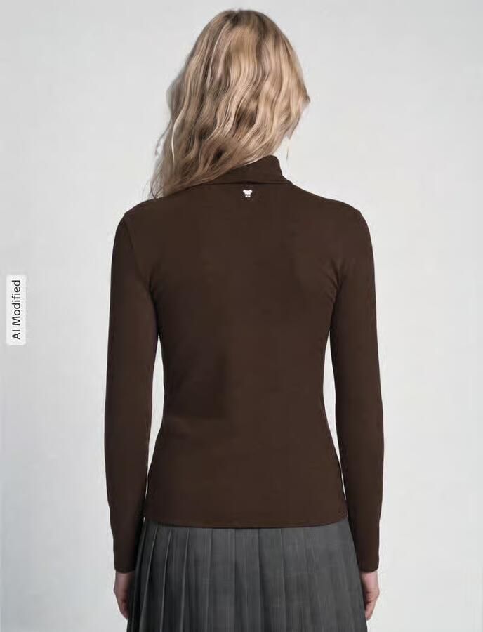 Weekend Max Mara Slim fit shirt met lange mouwen van viscosemix model 'MULTIF' - Foto 2