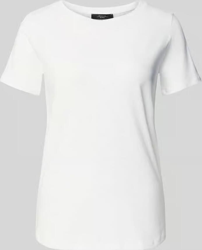 Weekend Max Mara Slim fit T-shirt van katoenmix model 'MULTIB'