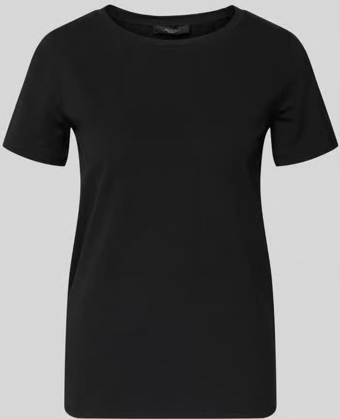 Weekend Max Mara Slim fit T-shirt van katoenmix model 'MULTIB'