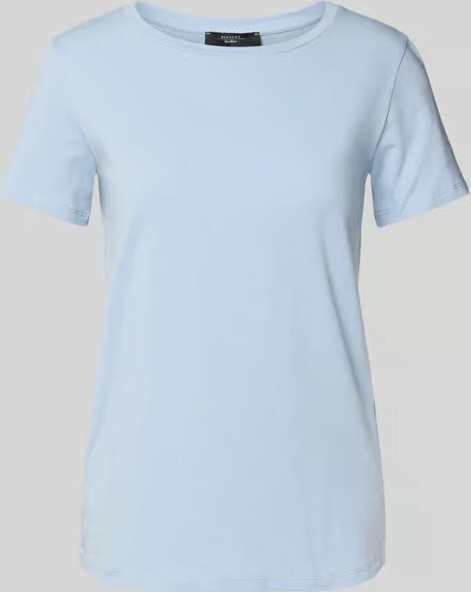Weekend Max Mara Slim fit T-shirt van katoenmix model 'MULTIB'