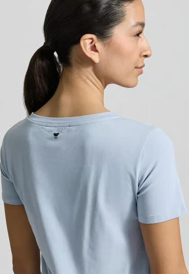 Weekend Max Mara Slim fit T-shirt van katoenmix model 'MULTIB' - Foto 2
