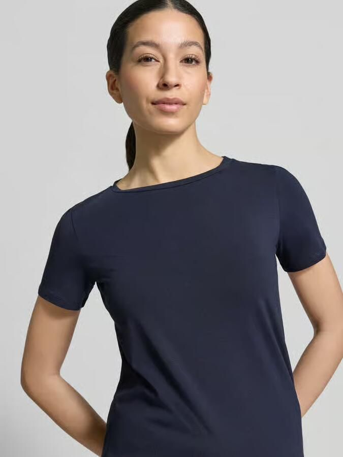Weekend Max Mara Slim fit T-shirt van katoenmix model 'MULTIB' - Foto 2