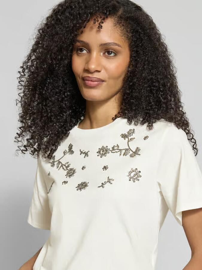 Weekend Max Mara Slim fit T-shirt van puur katoen model 'DAGILE'