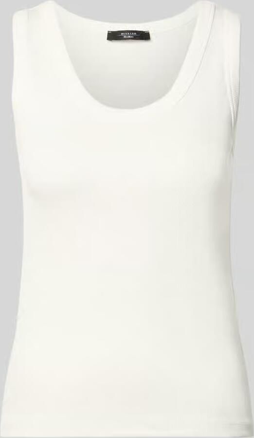 Weekend Max Mara Slim fit tank top van katoenmix model 'MULTIC' - Foto 2