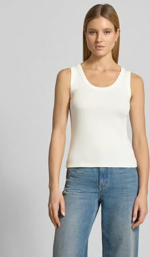Weekend Max Mara Slim fit tank top van katoenmix model 'MULTIC' - Foto 2
