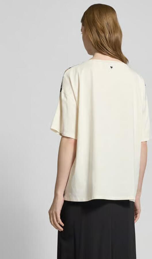 Weekend Max Mara T-shirt met extra brede schouders model 'PAMPAS' - Foto 6