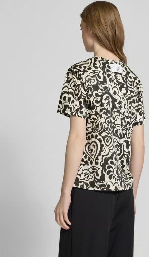 Weekend Max Mara T-shirt met ronde hals model 'CADINE' - Foto 4