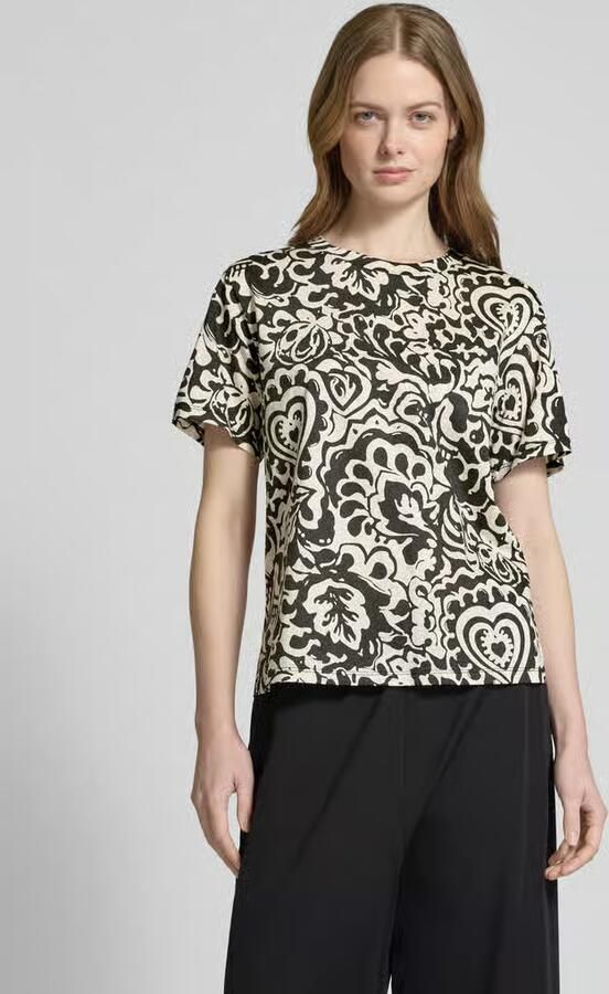 Weekend Max Mara T-shirt met ronde hals model 'CADINE' - Foto 2
