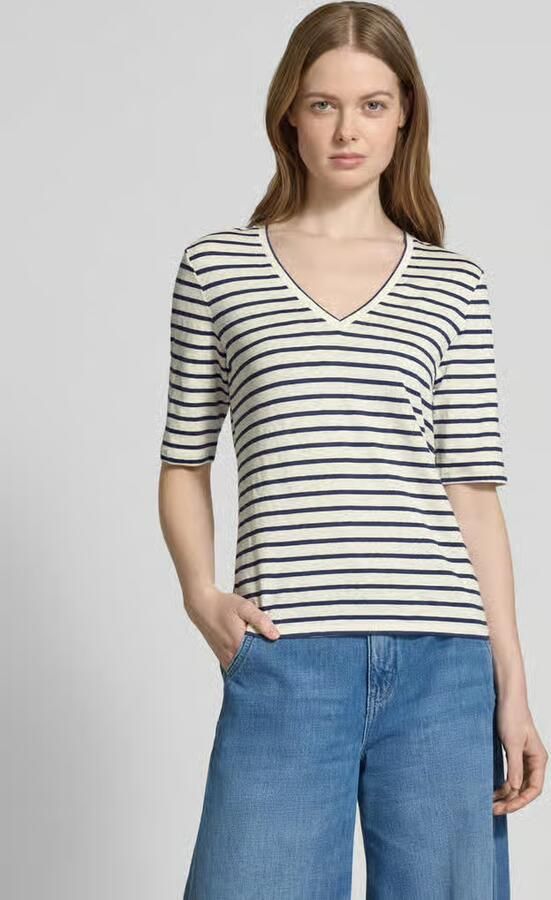 Weekend Max Mara T-shirt met V-hals model 'OPZIONE'' - Foto 2