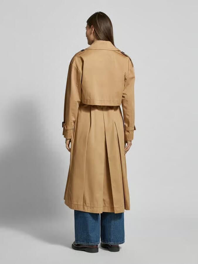 Weekend Max Mara Trenchcoat met platte kraag model 'VIVETTA'