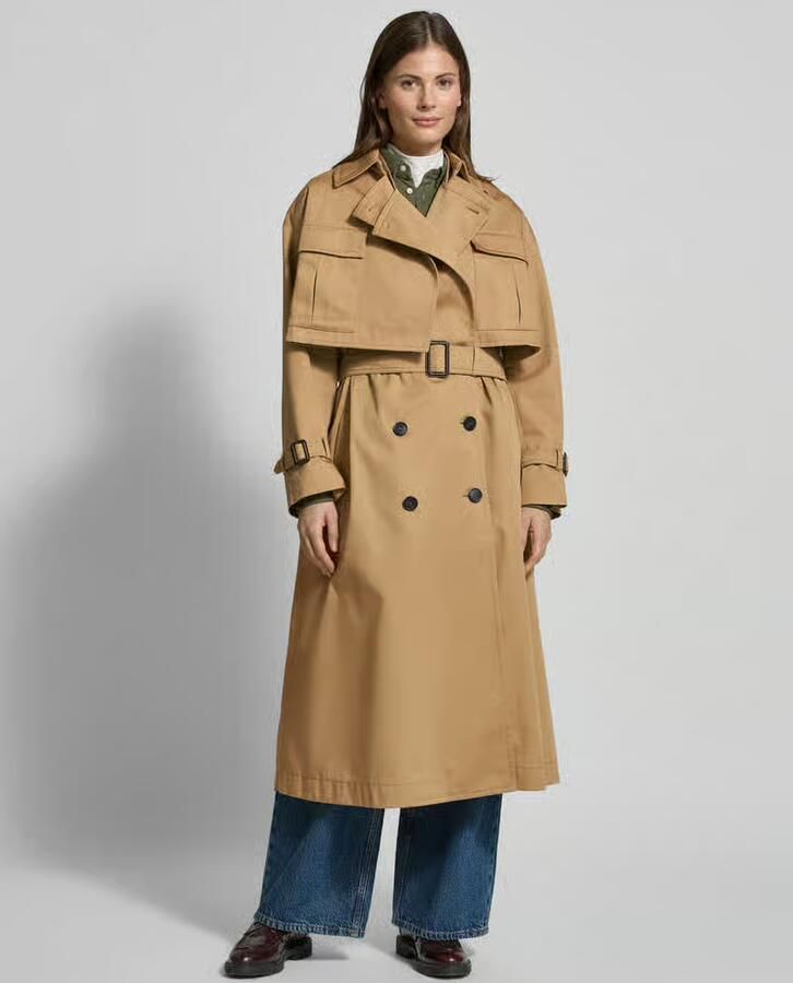 Weekend Max Mara Trenchcoat met platte kraag model 'VIVETTA' - Foto 2