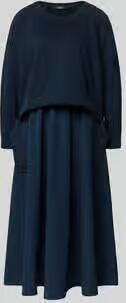 Weekend Max Mara Tweedelig sweatshirt-jurk van Katoenmix Model 'DESTINO'