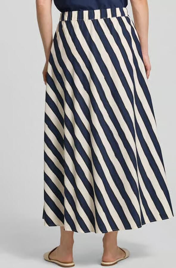 Weekend Max Mara Uitlopende maxi-rok van puur katoen - Foto 2