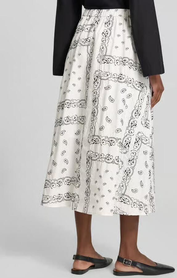 Weekend Max Mara Uitlopende maxi-rok van puur katoen model 'CARAVAN'
