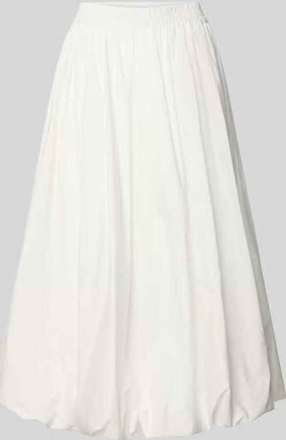Weekend Max Mara Uitlopende maxi-rok van puur katoen model 'NUVOLE' - Foto 2
