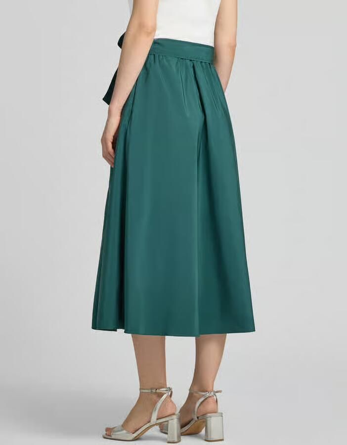 Weekend Max Mara Uitlopende midi-rok met katoen model 'ALPACA' - Foto 3