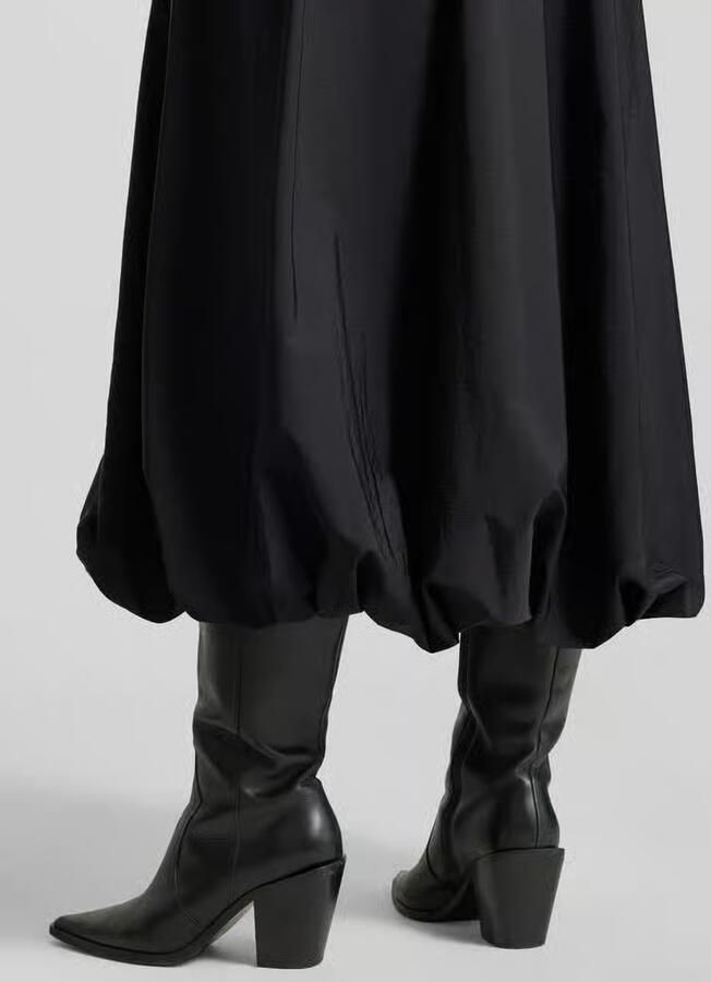 Weekend Max Mara Uitlopende midi-rok met tunnelkoord model 'CIURMA' - Foto 2