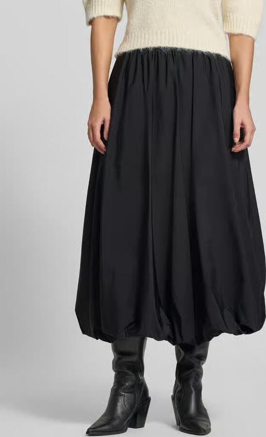 Weekend Max Mara Uitlopende midi-rok met tunnelkoord model 'CIURMA' - Foto 3