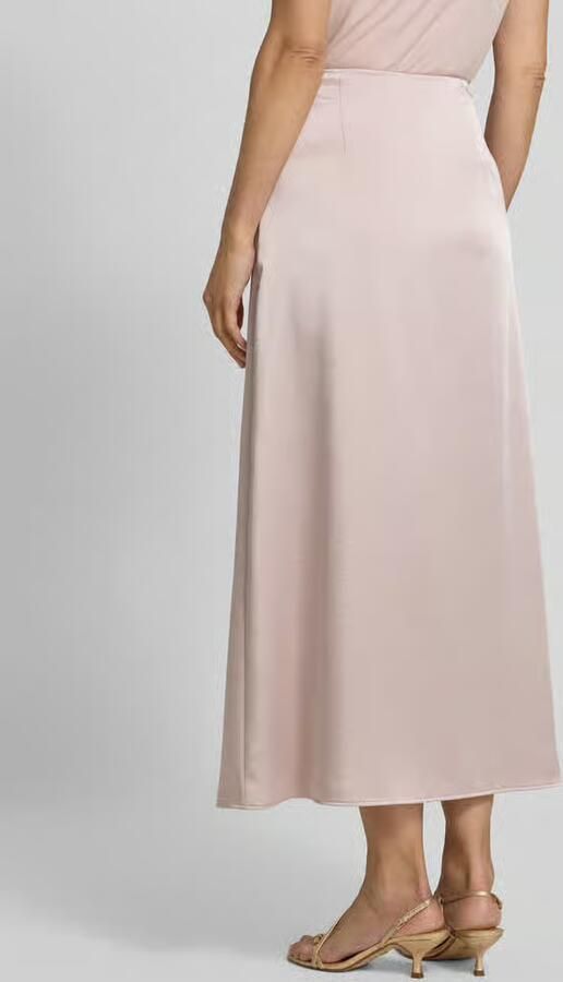 Weekend Max Mara Uitlopende midirok in satijnlook