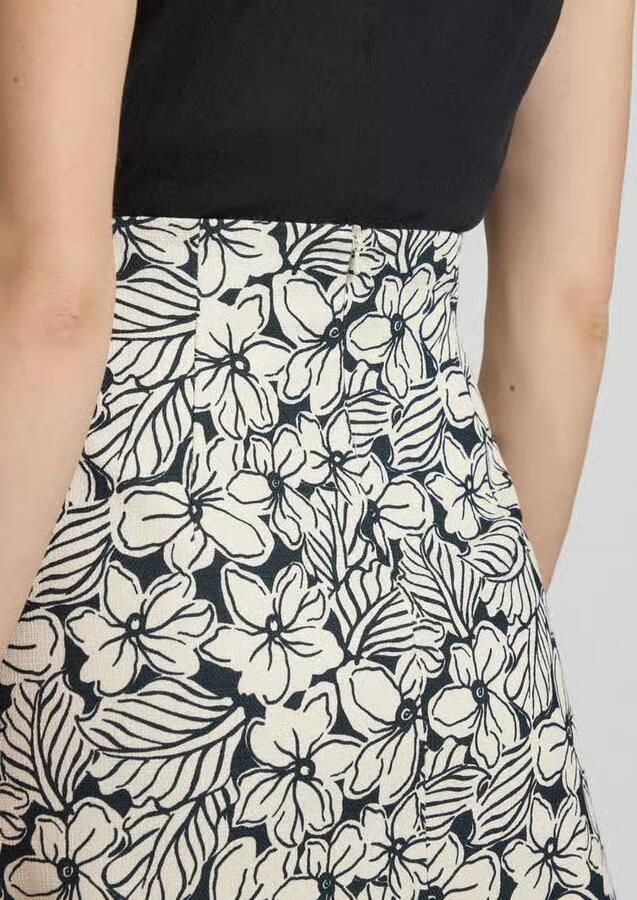 Weekend Max Mara Uitlopende mini-rok van katoenmix model 'FUNGO'