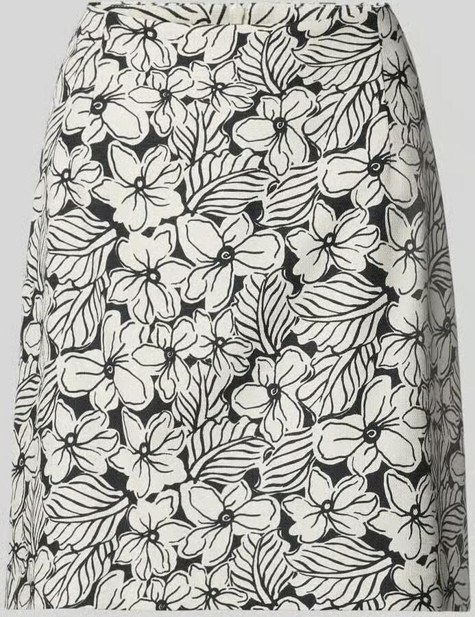 Weekend Max Mara Uitlopende mini-rok van katoenmix model 'FUNGO' - Foto 2