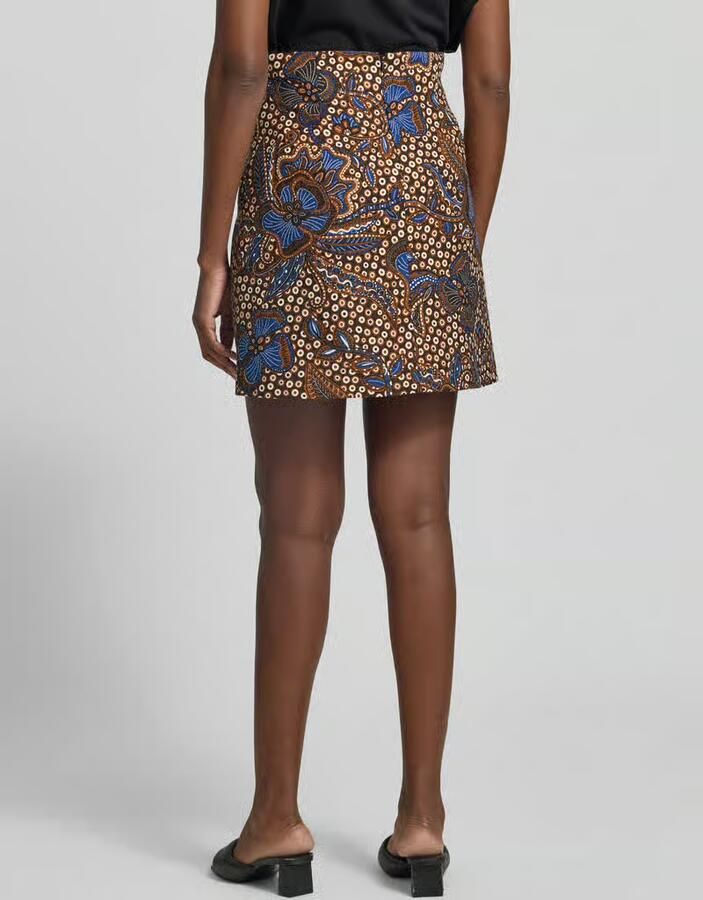 Weekend Max Mara Uitlopende mini-rok van katoenmix model 'FUNGO'
