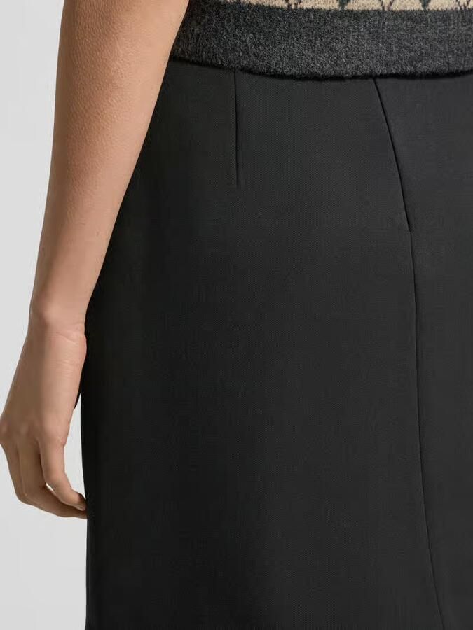 Weekend Max Mara Uitlopende minirok met scheerwol model 'ARCADIA'