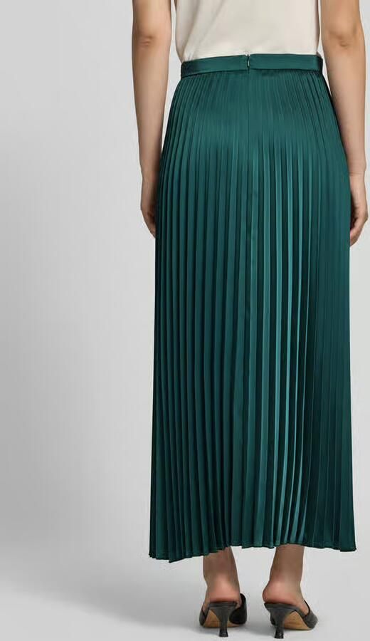 Weekend Max Mara Uitlopende rok met plissés met verborgen ritssluiting model 'NICCHIA' - Foto 3