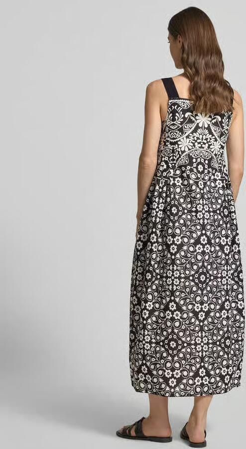 Weekend Max Mara Vloeiende vrijetijdsjurk van puur katoen model 'MOLI'