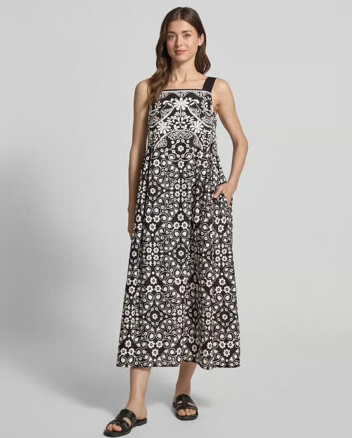 Weekend Max Mara Vloeiende vrijetijdsjurk van puur katoen model 'MOLI' - Foto 2