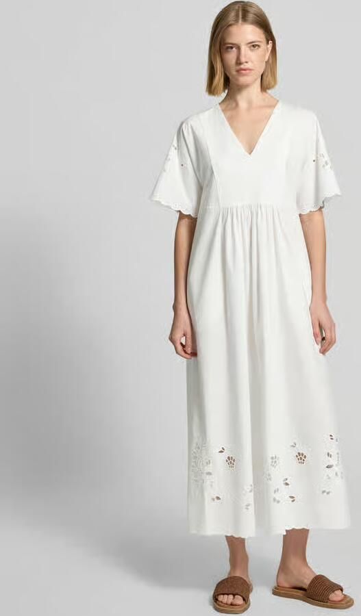 Weekend Max Mara Vloeiende vrijetijdsjurk van puur katoen model 'TARTUFO' - Foto 3
