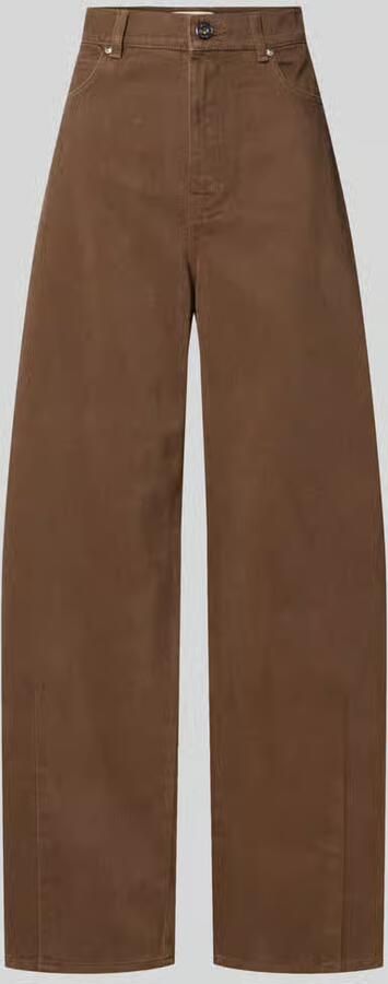 Weekend Max Mara Wide & loose fit jeans van puur katoen model 'ORDINE'