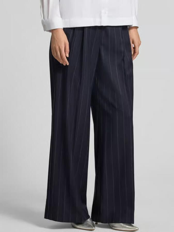 Weekend Max Mara wide fit broek van scheerwolmix model 'NEBBIE' - Foto 2