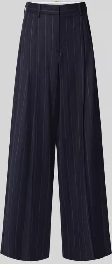 Weekend Max Mara wide fit broek van scheerwolmix model 'NEBBIE' - Foto 3
