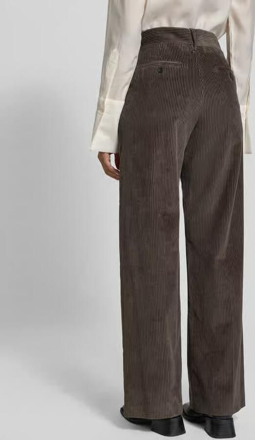 Weekend Max Mara Wide leg corduroy broek van puur katoen model 'TANIA'