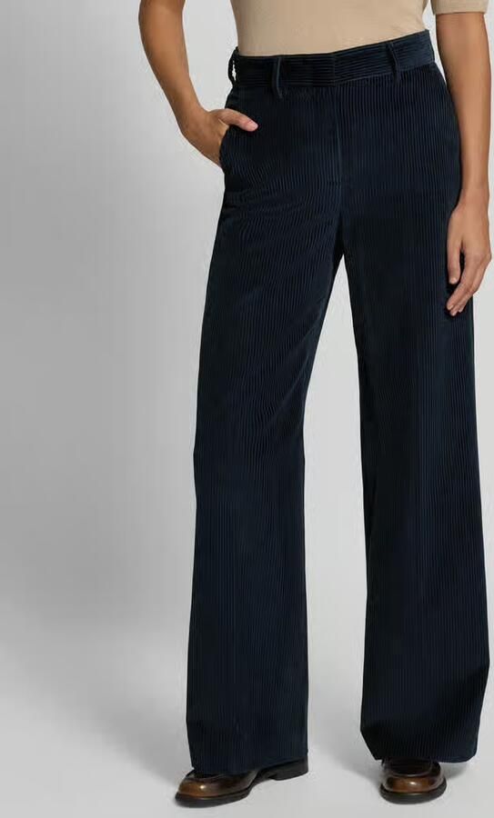 Weekend Max Mara Wide leg corduroy broek van puur katoen model 'TANIA' - Foto 2